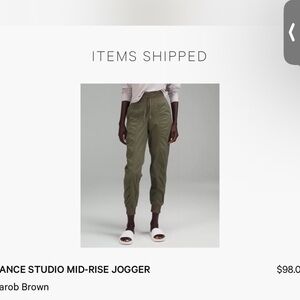 Lululemon Athletica Sage Green Joggers